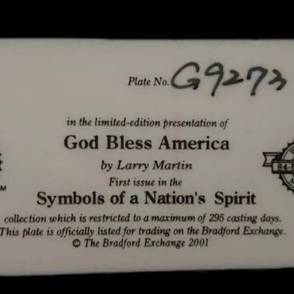 Bradford Exchange Lot Of 2 Limited Edition Decorative Collectibles A2597 & G9273 - Picture 4 of 10